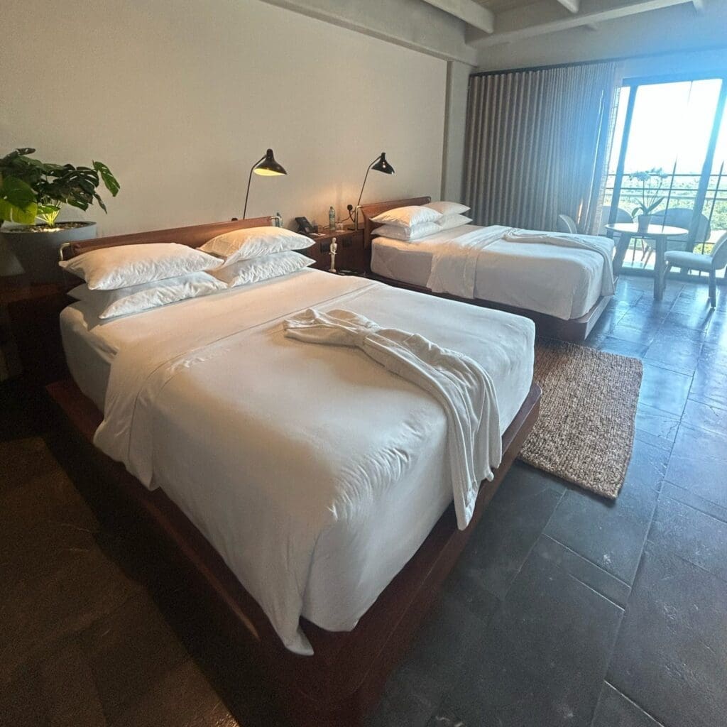 junior suite with two queen beds